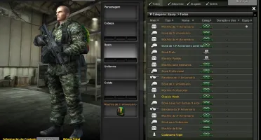 Conta Combat Arms Major 3 "Imperdível"