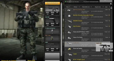 Conta Combat Arms Major 3 "Imperdível"