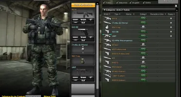 Conta Combat Arms Major 3 "Imperdível"