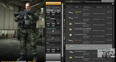 Conta Combat Arms Major 3 "Imperdível"