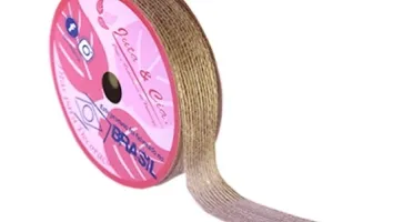 Fita de Juta 1020 Natural 2 cm - Rolo com 10 m