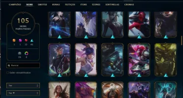 CONTA LOL PRA SAIR LOGO