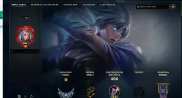 CONTA LOL PRA SAIR LOGO