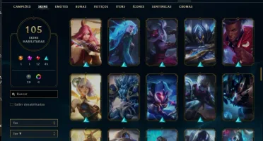 CONTA LOL PRA SAIR LOGO