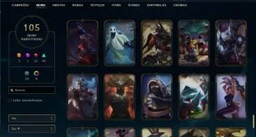 CONTA LOL PRA SAIR LOGO
