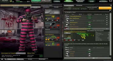 Conta no Combat Arms 2,1M GP e armas permanentes