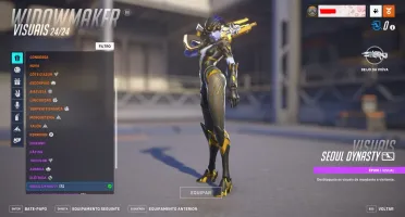 Conta Blizzard OVERWATCH 2 |6 GOLDEN GUNS|+200 LENDÁRIAS
