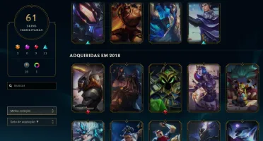 conta lol gold III .