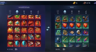 LVL 80, 94k de poder puro sem clã, 1 pet épic e 1 anel épic