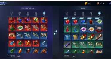 LVL 80, 94k de poder puro sem clã, 1 pet épic e 1 anel épic