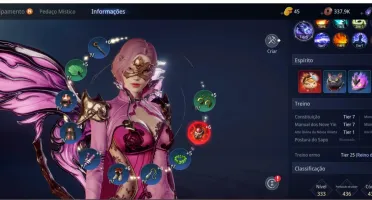 LVL 80, 94k de poder puro sem clã, 1 pet épic e 1 anel épic