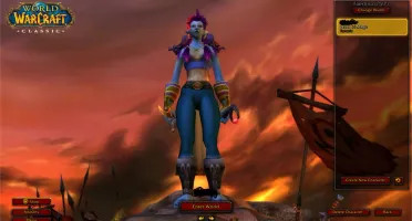 Conta wow Classic com 108 gold servidor faerlina mage lvl 46