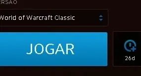 Conta wow Classic com 108 gold servidor faerlina mage lvl 46