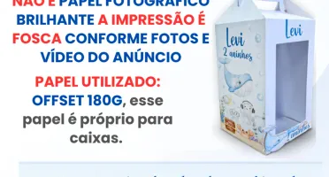 Caixas Fundo do Mar para Copos com Aplique