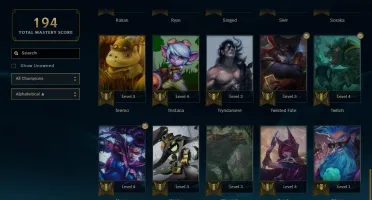 Conta League of Legends Diamante 4