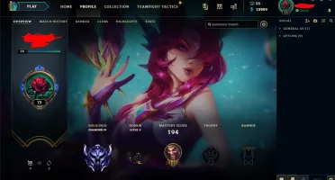 Conta League of Legends Diamante 4