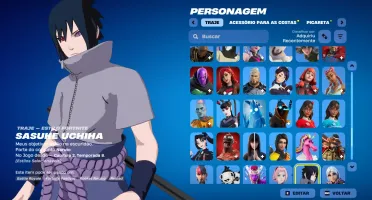 Conta Fortnite | 138 Skins | Itachi Uchiha | Entrega automát