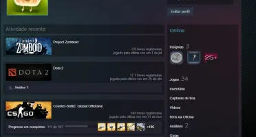 Conta Steam [SEM VAC BAN]