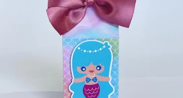 Kit Festa 20 Lembrancinhas Sereia Personalizadas