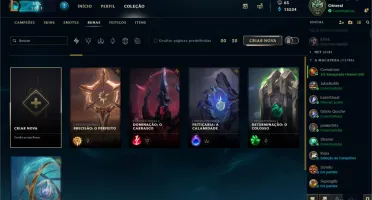CONTA LEAGUE OF LEGENDS