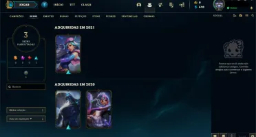 CONTA SMURF ADC PLAYER UNRANKED