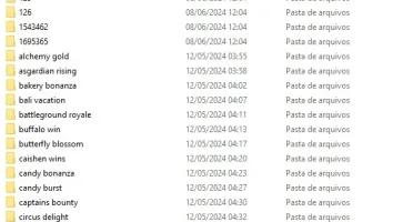 Pack de jogos da Originais da PgSoft
