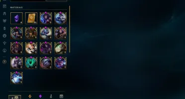 CONTA PLATINA LOL S9 TODOS CAMPEOES