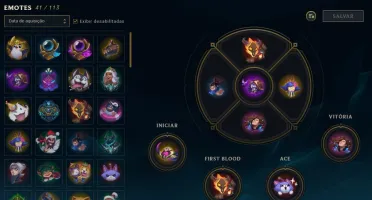 CONTA PLATINA LOL S9 TODOS CAMPEOES