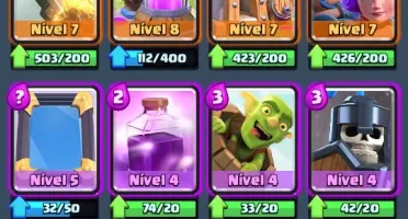 Conta clash royale nv 12