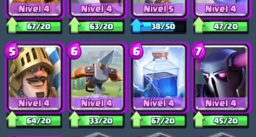 Conta clash royale nv 12