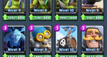 Conta clash royale nv 12