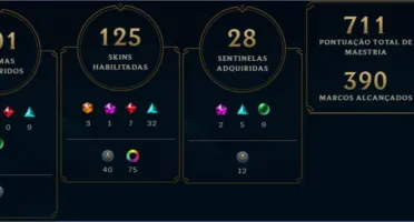 Conta LOL - Tds Campeões | 125 Skins (3 Ultimates)