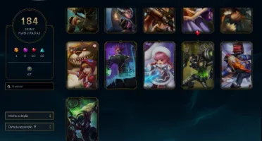 Conta league of legends