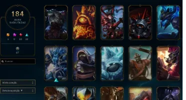 Conta league of legends