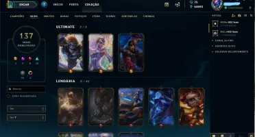 conta de lol