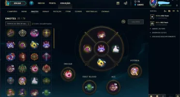 conta de lol