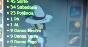 Conta Dofus- Cra 196 com set de str/chance. Server Helioboro
