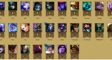 Conta League of Legends Prata V com 89 skins