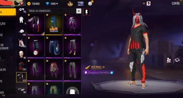 Nível 62 , +3k de like, angelical vermelha, barbinha,