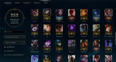 Conta Diamante 5 Full Champ 79 skins 20 Pag de Runas