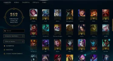 Conta Diamante 5 Full Champ 79 skins 20 Pag de Runas