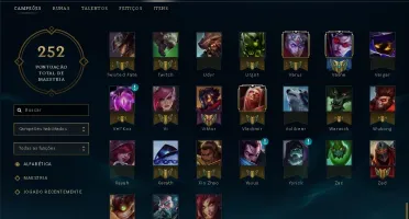 Conta Diamante 5 Full Champ 79 skins 20 Pag de Runas