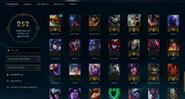 Conta Diamante 5 Full Champ 79 skins 20 Pag de Runas