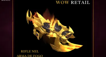 World of Warcraft - Skin de Arma Rifle (Transmog)