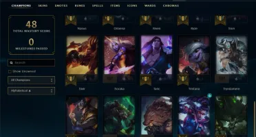 Conta League of Legends (LoL) Platina I