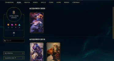Conta League of Legends (LoL) Platina I