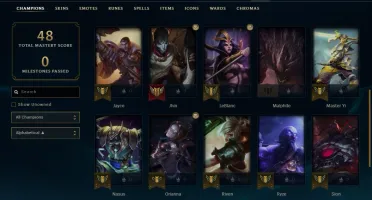 Conta League of Legends (LoL) Platina I