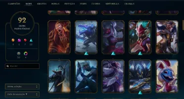 conta lol Skin e icones de 2013 (raros e full champ)
