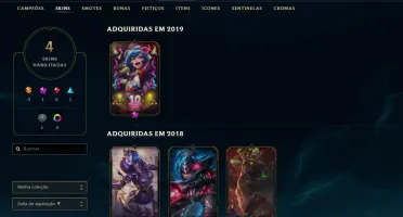 Vendo conta lvl 31 unranked(Ja foi gold em 2018)