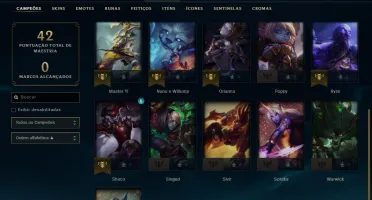 Vendo conta lvl 31 unranked(Ja foi gold em 2018)